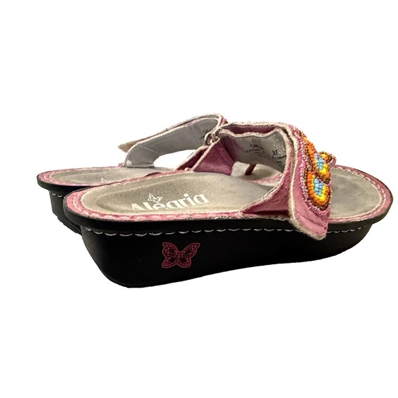 Alegria Carina Bead-Azzled Thong Sandals Pinckney Rainbows Size 37 US 7 Comfort - Picture 4 of 16